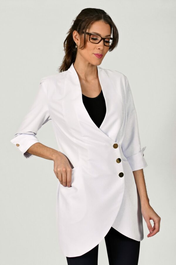Dress To Care - Bata Trendy Branca